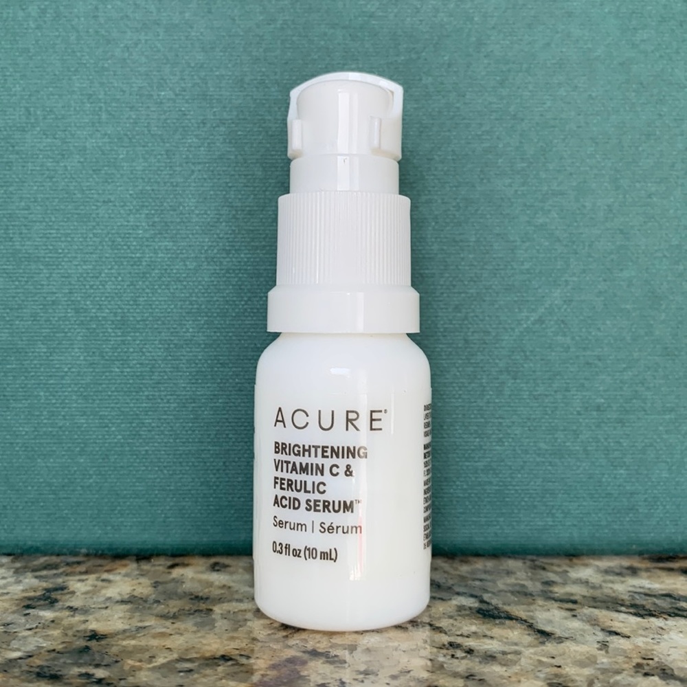 ⚜️3/$15 Acure brightening vitamin C & Ferulic acid serum 10 mL